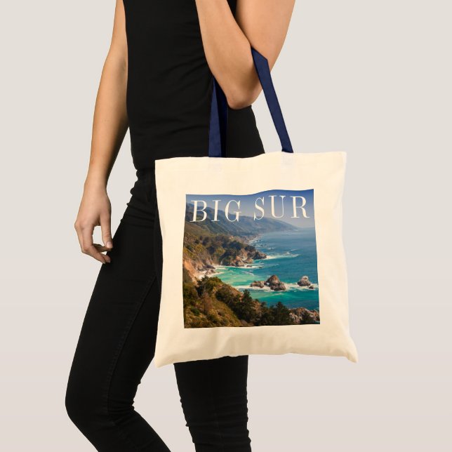 Big Sur California Coast Tote Bag (Front (Product))