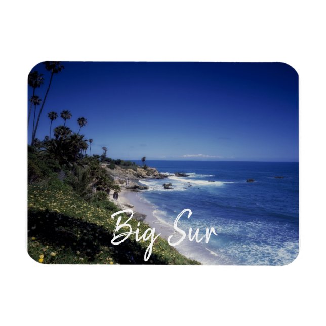 Big Sur California Coastline Magnet (Horizontal)