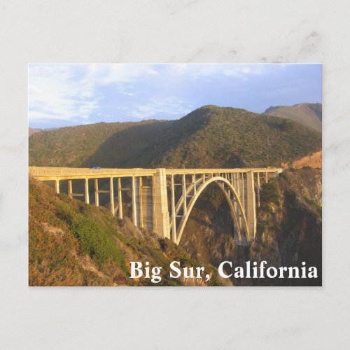 Big Sur California Postcard