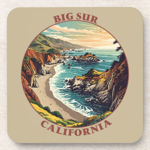 Big Sur California USA Beverage Coaster