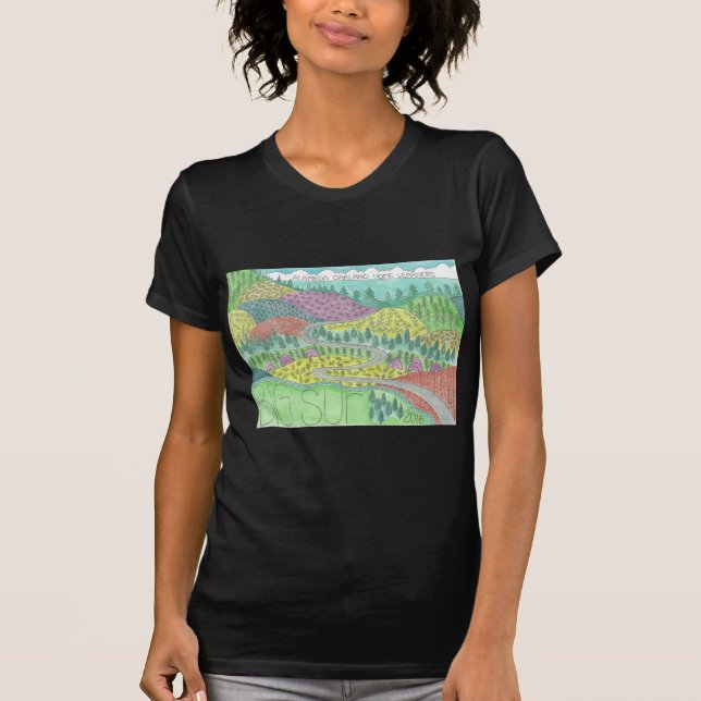 Big Sur Camping Trip 2016 T-Shirt (Front)