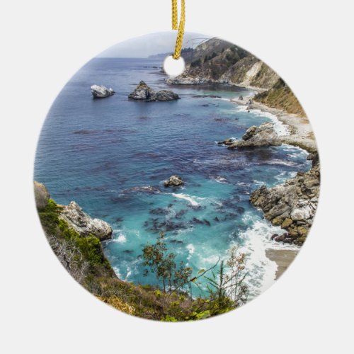 Big Sur Ceramic Ornament