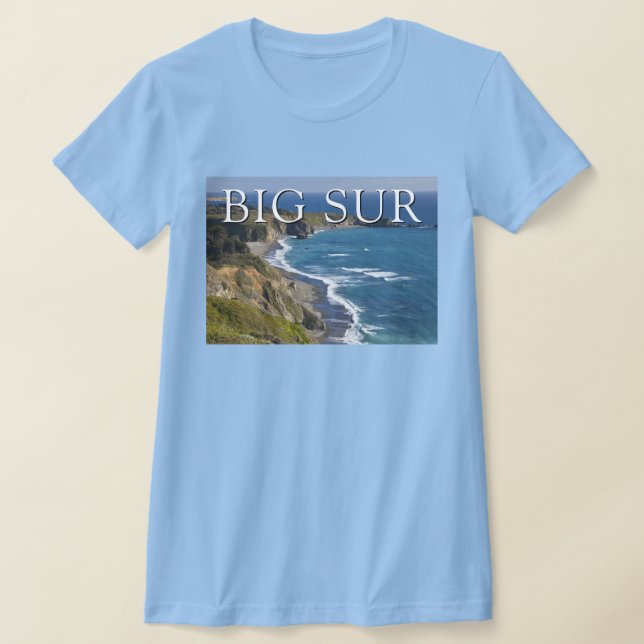 Big Sur Coastline | California T-Shirt (Laydown)
