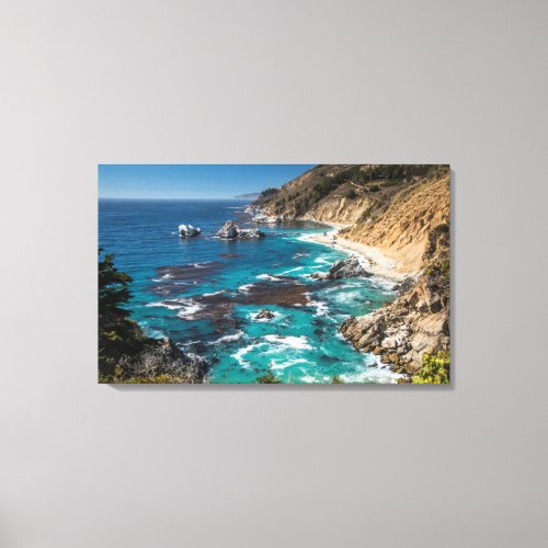 Big Sur CoastlineWest CoastPacific Coast Canvas Print
