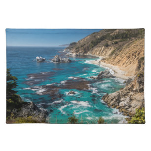 Big Sur Coastline,West Coast,Pacific Coast Placemat