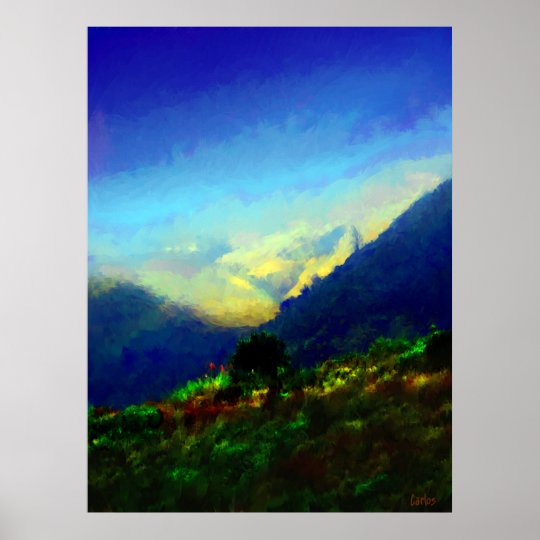 Ski Beacon Hill Boston Poster