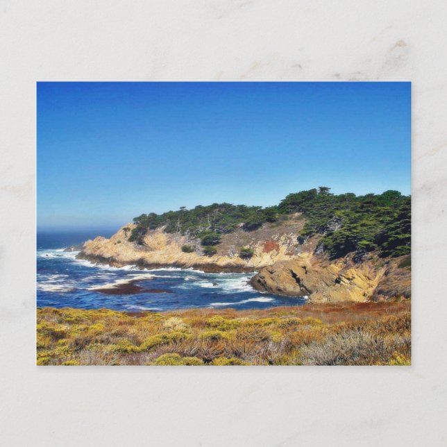 Big Sur Ocean Coastlines 4 Postcard (Front)