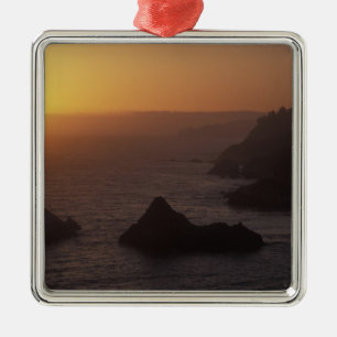 Big Sur off Highway 101, California, USA Metal Ornament
