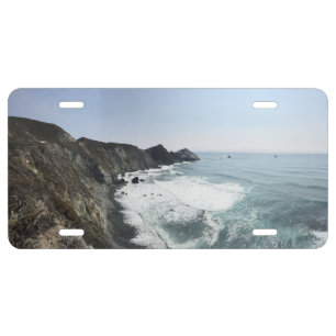 Big Sur on the Pacific Coast Highway License Plate