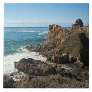 Big Sur, Pacific Ocean Ceramic Tile