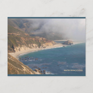 Big Sur Rocky Beach | Blue Beach Song™ Postcard