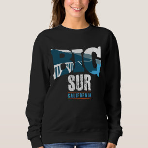 Big Sur s California Coast Road s Vintage Souvenir Sweatshirt