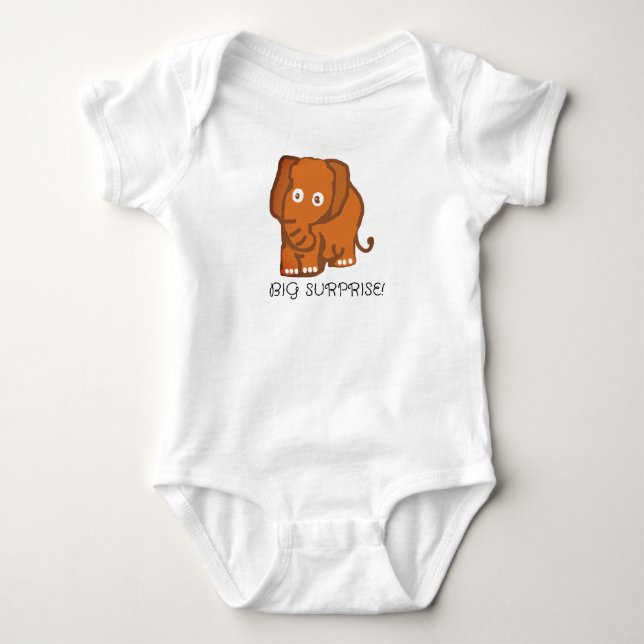 Big Surprise Baby Bodysuit (Front)