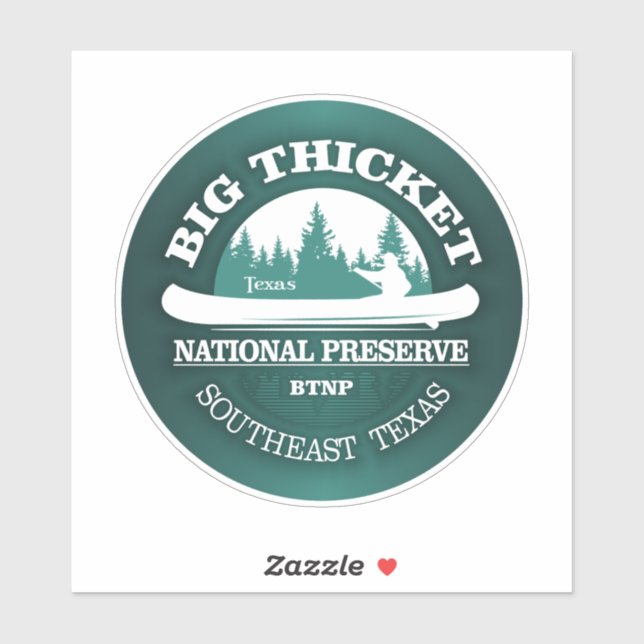 Big Thicket National Preserve Sticker (Sheet)