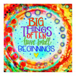 ”Big Things” Inspirivity Poster ”Big Things” Inspirivity Poster