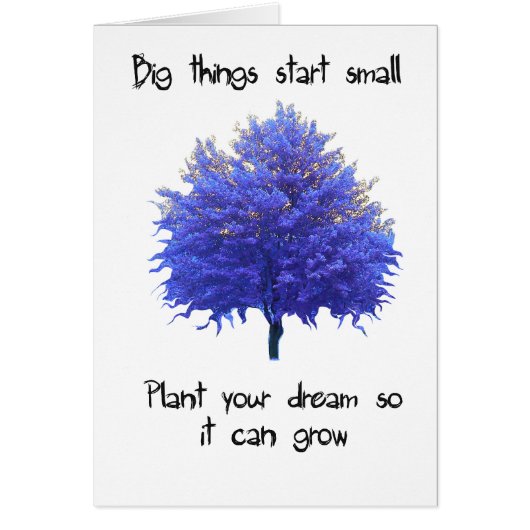 Big Things Start Small Cards (Front)