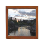 Big Thompson River at Sunrise Desk Organizer