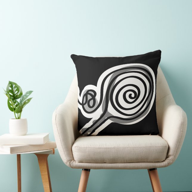 Big throw pillow for people with tennis obsession (Chair)