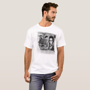 Big Thumbs Up For Money, Mens White T-shirt