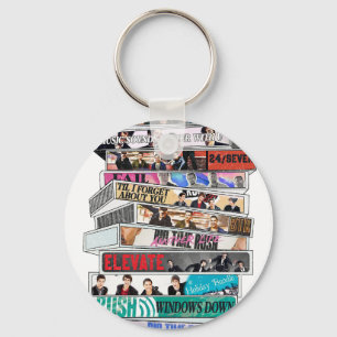 Big Time Rush Cassette Tape Keychain