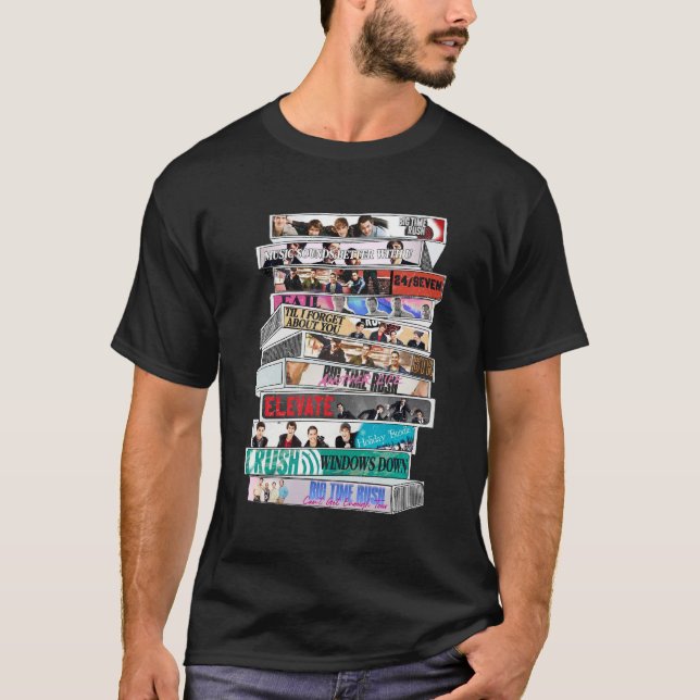 Big Time Rush Cassette Tape T-Shirt (Front)