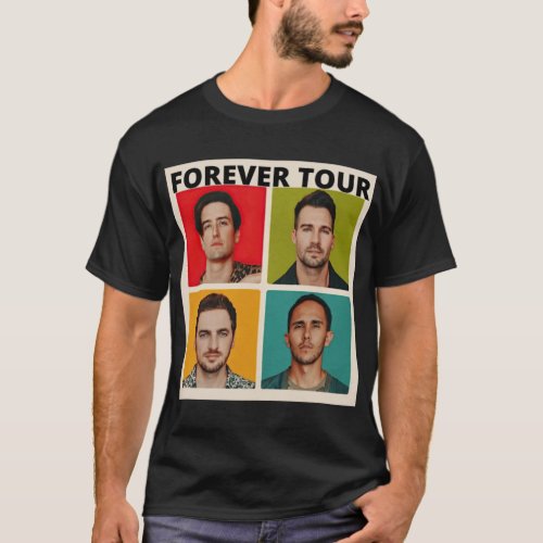 big time rush forever tour   T_Shirt