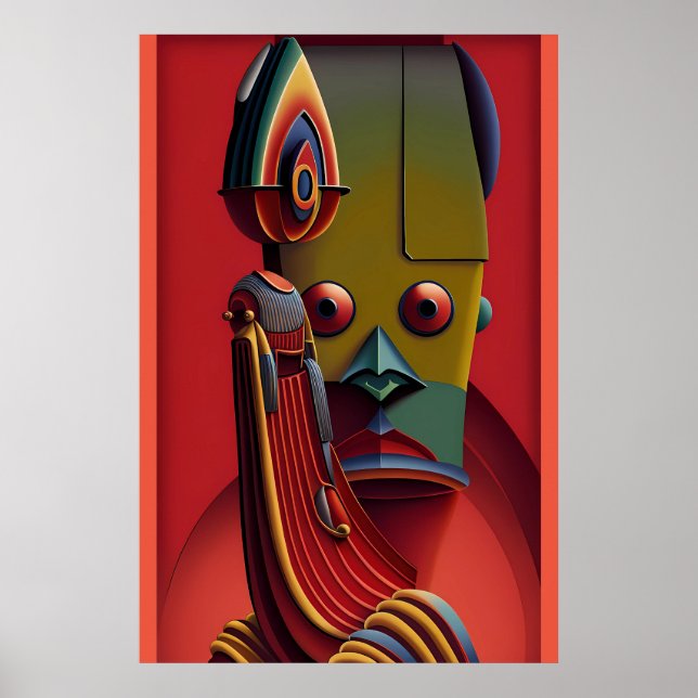 Big Tin Tan Tong II Ken Gage Art Poster (Front)