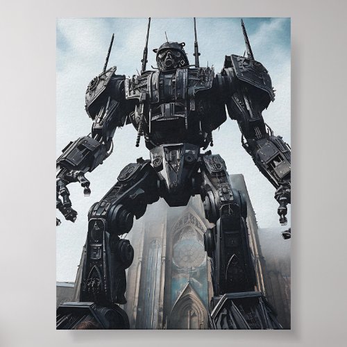 Big Titan Robot Poster