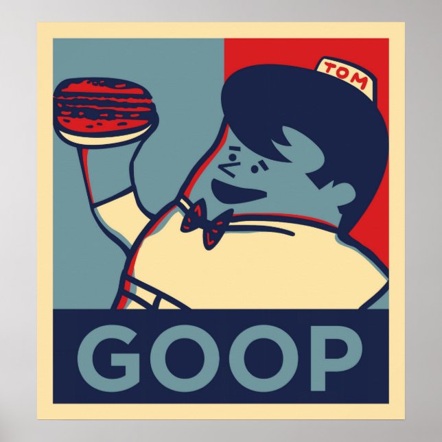 Big Tom for President Poster (Front)