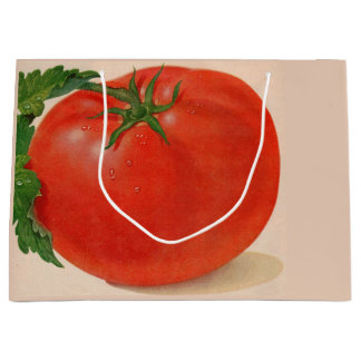 BIG tomato print Large Gift Bag