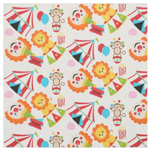 Big Top Circus Fabric