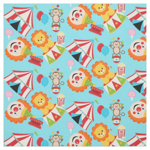 Big Top Circus Fabric