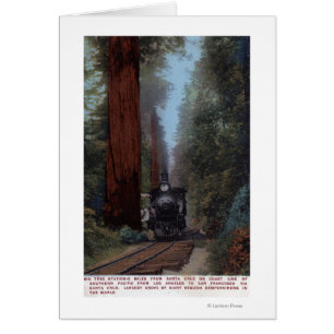 Big Tree Railroad Station Cards