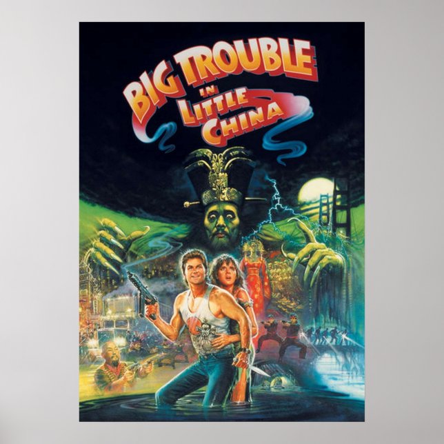Big Trouble In Little China Poster (Front)