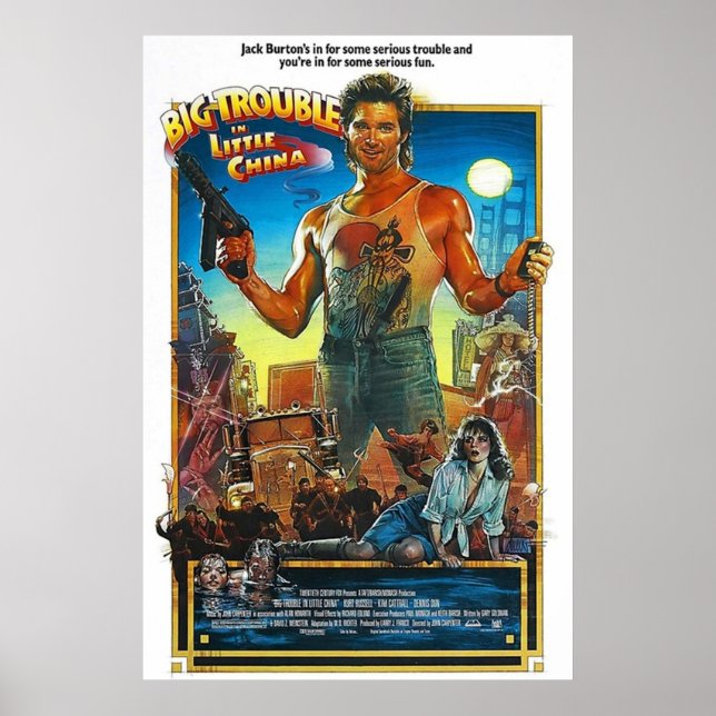 Big Trouble in Little China  Poster (Front)