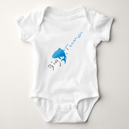 Big Tuna _ Infant Creeper White Baby Bodysuit