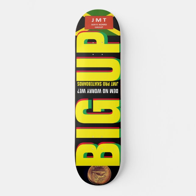 BIG UP BIG UP 8 1/4" Skateboard Deck (Front)