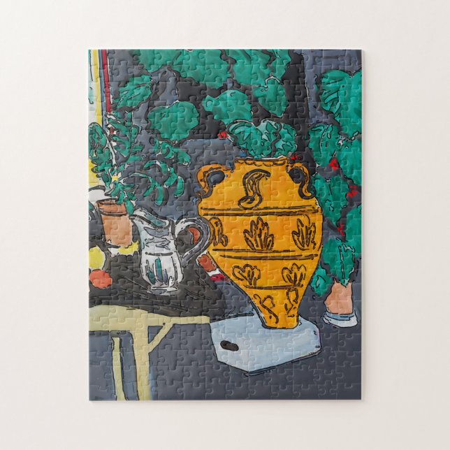 Big Vase of Flowers Jigsaw Puzzle (Vertical)