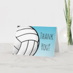 Big Volleyball Ball Custom Thank You