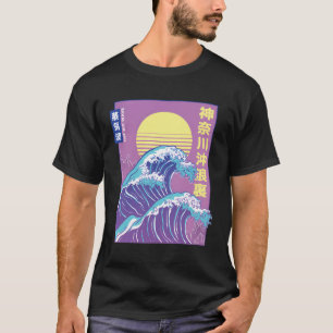 Big Wave - Anime Manga Otaku Japanese Vaporwave De T-Shirt