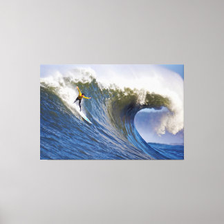Big Wave at the Mavericks Surfing Competition Canvas Print