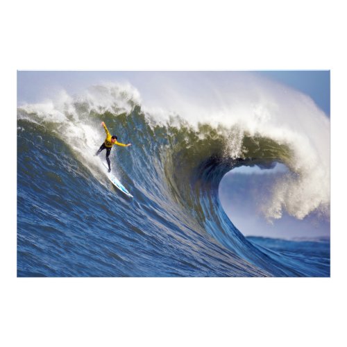 Big Wave at the Mavericks Surfing Competition Photo Print