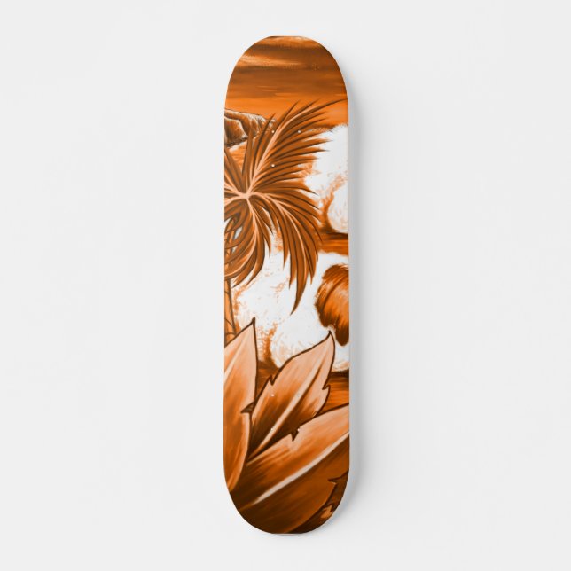 Big Wave Skateboard Deck (Front)