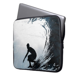 Big Wave Surfer Laptop Sleeve