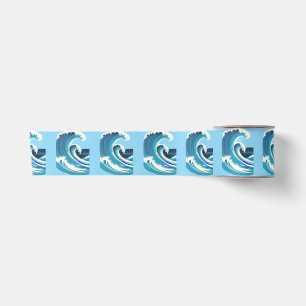Big Wave Surfer Thunder_Cove Satin Ribbon
