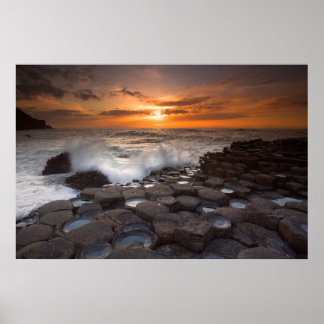 Big waves poster