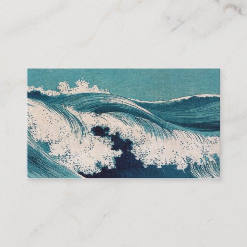 Big Waves - Uehara Konen Business Card Template