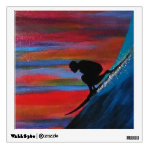 Big waves wall sticker