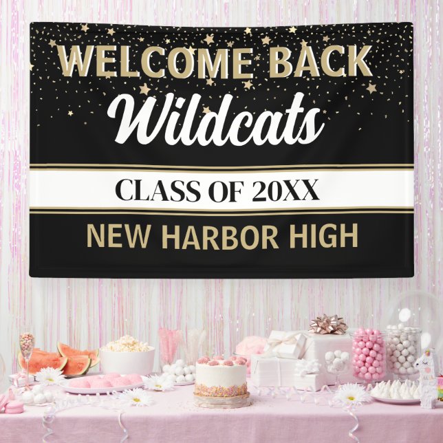Big Welcome Back Class Reunion Banner (Party)