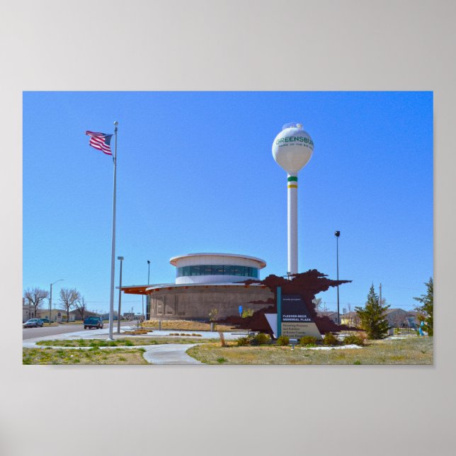 Big Well Museum, Greensburg, Kansas Poster (Front)